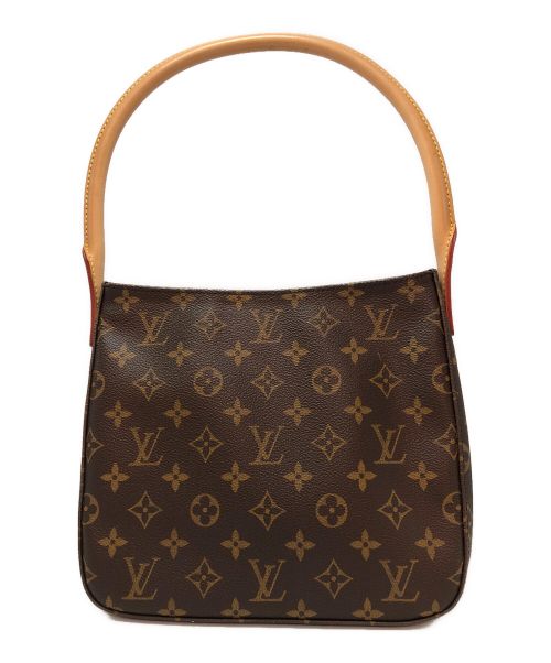 LOUIS VUITTON（ルイ ヴィトン）LOUIS VUITTON (ルイ ヴィトン) ショルダーバッグ/ルーピングMM ブラウンの古着・服飾アイテム