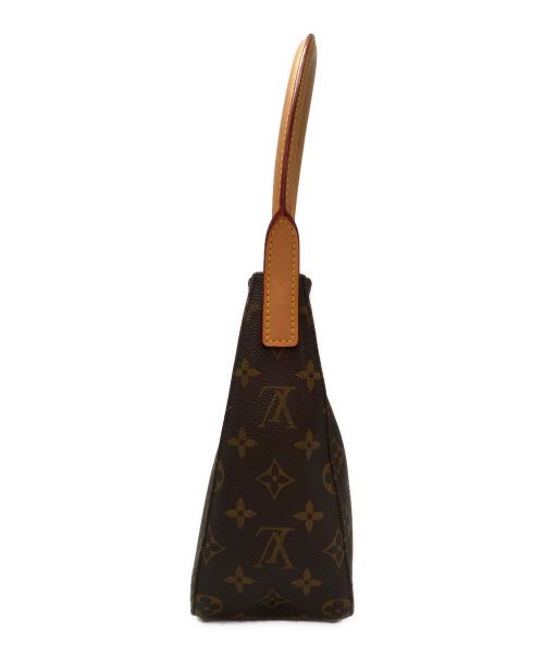 LOUIS VUITTON（ルイ ヴィトン）LOUIS VUITTON (ルイ ヴィトン) ショルダーバッグ/ルーピングMM ブラウンの古着・服飾アイテム
