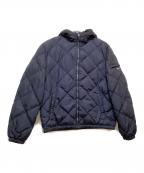 PRADAプラダ）の古着「キルティングダウンジャケット」｜ネイビー