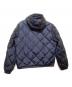 PRADA (プラダ) キルティングダウンジャケット ネイビー サイズ:54：70000円