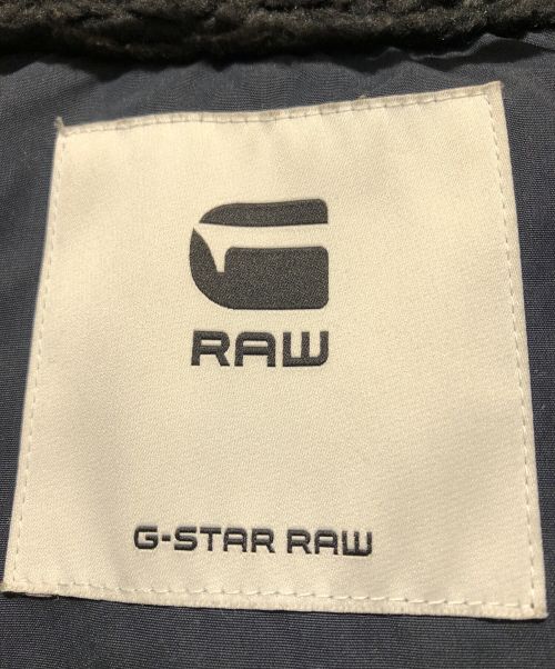 G-STAR RAW（ジースターロゥ）G-STAR RAW (ジースターロゥ) 中綿デニムジャケット ネイビー×ブラック サイズ:Mの古着・服飾アイテム