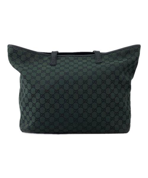 GUCCI（グッチ）GUCCI (グッチ) トートバッグ グリーンの古着・服飾アイテム