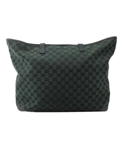 GUCCI（グッチ）GUCCI (グッチ) トートバッグ グリーンの古着・服飾アイテム