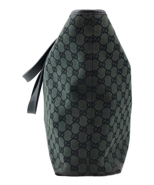 GUCCI（グッチ）GUCCI (グッチ) トートバッグ グリーンの古着・服飾アイテム