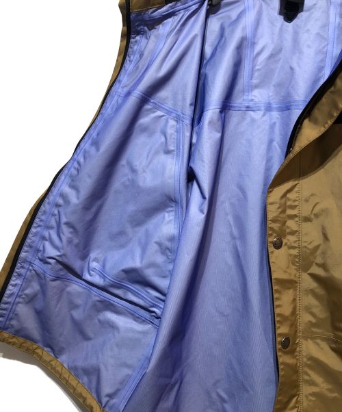THE NORTH FACE（ザ ノース フェイス）THE NORTH FACE (ザ ノース フェイス) マウンテンレインテックスジャケット ブラウン×ブラック サイズ:Mの古着・服飾アイテム