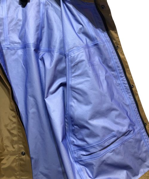 THE NORTH FACE（ザ ノース フェイス）THE NORTH FACE (ザ ノース フェイス) マウンテンレインテックスジャケット ブラウン×ブラック サイズ:Mの古着・服飾アイテム