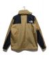 THE NORTH FACE (ザ ノース フェイス) マウンテンレインテックスジャケット ブラウン×ブラック サイズ:M：13000円