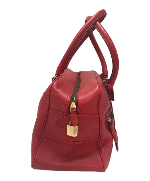 J&M DAVIDSON（ジェイ＆エム デヴィッドソン）J&M DAVIDSON (ジェイ＆エム デヴィッドソン) ハンドバッグ レッドの古着・服飾アイテム