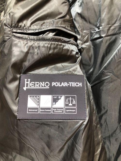 HERNO（ヘルノ）HERNO (ヘルノ) ダウンジャケット グレー サイズ:52の古着・服飾アイテム