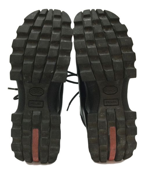 PRADA（プラダ）PRADA (プラダ) ブーツ ブラック サイズ:38 1/2の古着・服飾アイテム