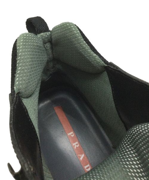 PRADA（プラダ）PRADA (プラダ) ブーツ ブラック サイズ:38 1/2の古着・服飾アイテム