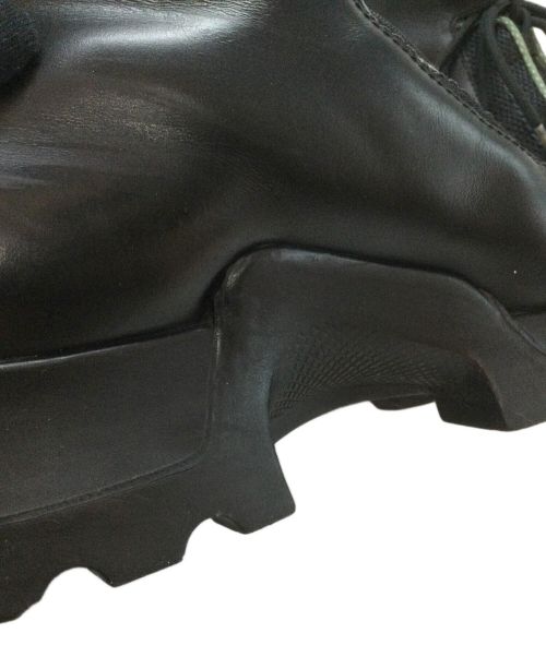 PRADA（プラダ）PRADA (プラダ) ブーツ ブラック サイズ:38 1/2の古着・服飾アイテム