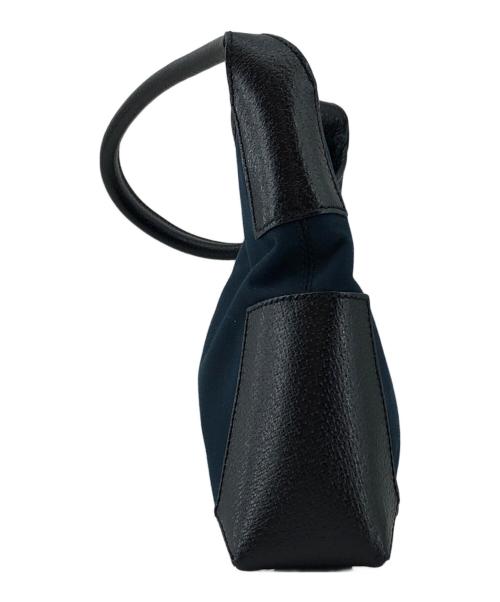 Salvatore Ferragamo（サルヴァトーレ フェラガモ）Salvatore Ferragamo (サルヴァトーレ フェラガモ) ハンドポーチ ネイビー×ブラックの古着・服飾アイテム