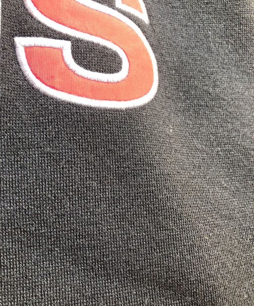 adidas（アディダス）adidas (アディダス) フーデットキルティングジャケット ブラック×レッド サイズ:Lの古着・服飾アイテム