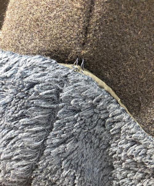 YAECA（ヤエカ）YAECA (ヤエカ) ウールジャケット ネイビーの古着・服飾アイテム