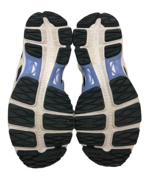 asics（アシックス）asics (アシックス) ローカットスニーカー ブルー×ホワイト サイズ:25cmの古着・服飾アイテム