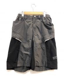 GORE（ゴア）の古着「ナイロンハーフパンツ」｜グレー×ブラック