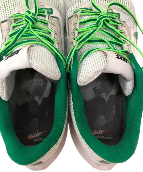 NIKE（ナイキ）NIKE (ナイキ) Air Zoom Pegasus ホワイト×グリーン サイズ:28の古着・服飾アイテム