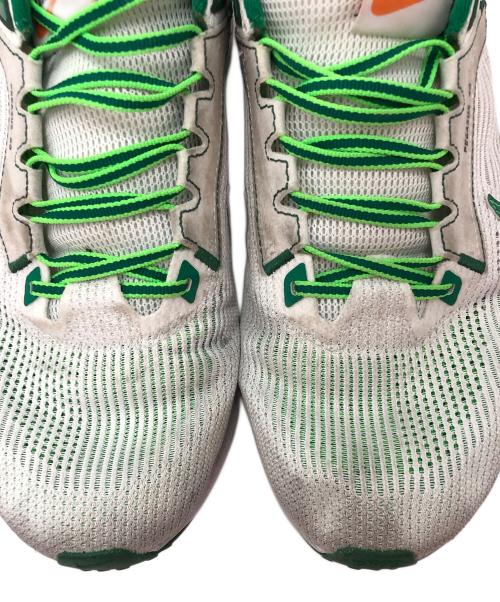 NIKE（ナイキ）NIKE (ナイキ) Air Zoom Pegasus ホワイト×グリーン サイズ:28の古着・服飾アイテム