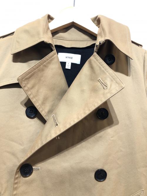 HYKE（ハイク）HYKE (ハイク) トレンチコート ベージュ サイズ:1の古着・服飾アイテム