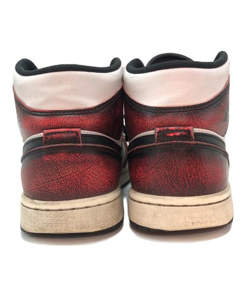 NIKE（ナイキ）NIKE (ナイキ) AIR　JORDAN(エアージョーダン) レッド×ホワイト サイズ:26.5の古着・服飾アイテム