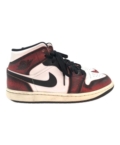 NIKE（ナイキ）NIKE (ナイキ) AIR　JORDAN(エアージョーダン) レッド×ホワイト サイズ:26.5の古着・服飾アイテム