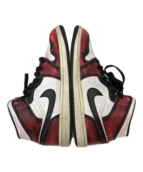 NIKE（ナイキ）NIKE (ナイキ) AIR　JORDAN(エアージョーダン) レッド×ホワイト サイズ:26.5の古着・服飾アイテム