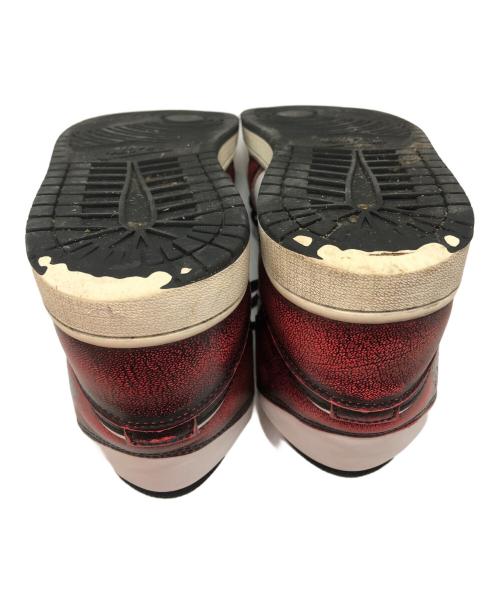 NIKE（ナイキ）NIKE (ナイキ) AIR　JORDAN(エアージョーダン) レッド×ホワイト サイズ:26.5の古着・服飾アイテム