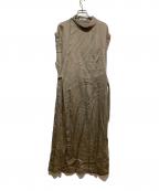 MACPHEEマカフィー）の古着「ロングカーディガン」｜ブラウン