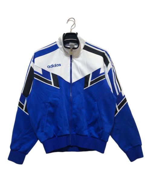 adidas（アディダス）adidas (アディダス) トラックジャケット ホワイト×ブルー サイズ:Lの古着・服飾アイテム