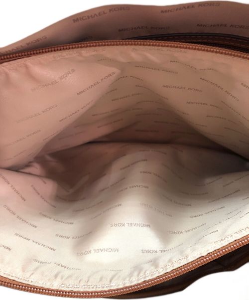 MICHAEL KORS（マイケル・コース）MICHAEL KORS (マイケルコース) トートバッグ ブラウンの古着・服飾アイテム