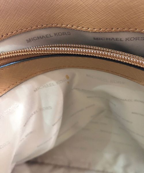 MICHAEL KORS（マイケル・コース）MICHAEL KORS (マイケルコース) トートバッグ ブラウンの古着・服飾アイテム