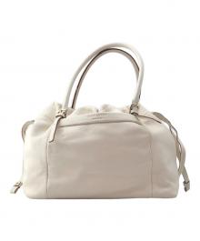 Kate Spade（ケイトスペード）の古着「バッグ」｜ベージュ×ピンク