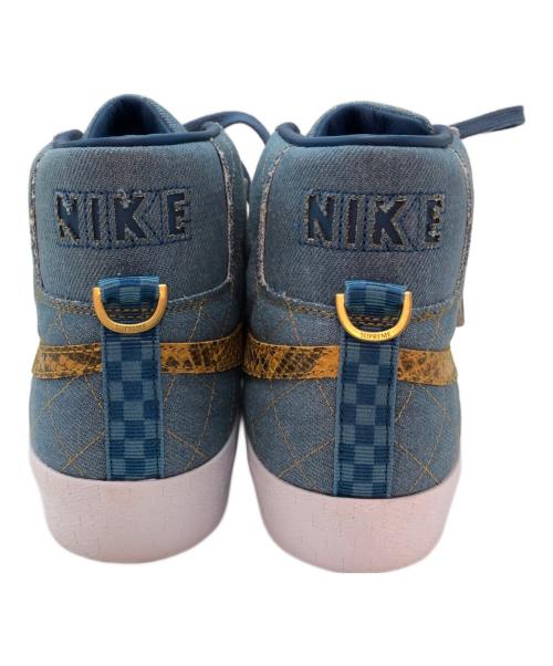 NIKE（ナイキ）NIKE (ナイキ) SB ZOOM BLAZER MID QS スカイブルー×イエロー サイズ:280の古着・服飾アイテム
