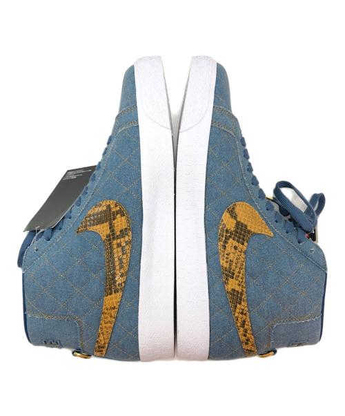 NIKE（ナイキ）NIKE (ナイキ) SB ZOOM BLAZER MID QS スカイブルー×イエロー サイズ:280の古着・服飾アイテム