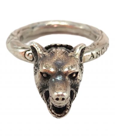 GUCCI アンガーフォレスト　ウルフヘッドリング　16号 楽天市場】グッチ リング メンズジュエリー シルバー925 アンガー