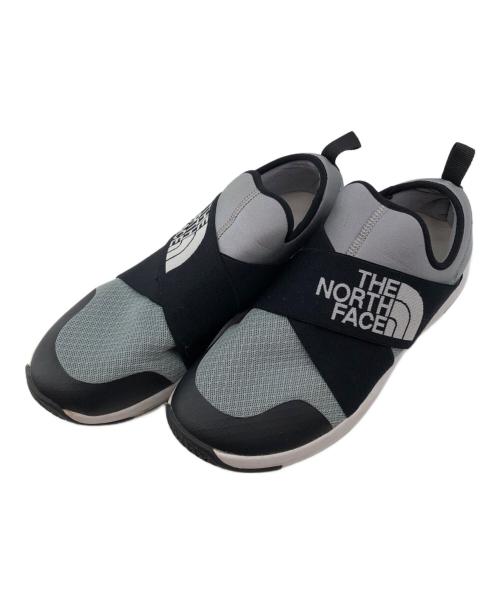 THE NORTH FACE（ザ ノース フェイス）THE NORTH FACE (ザ ノース フェイス) スリッポン ブラック×グレー サイズ:26cmの古着・服飾アイテム