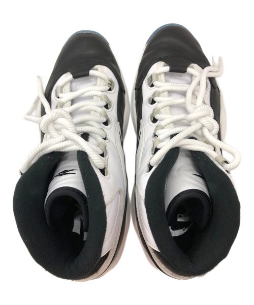 REEBOK（リーボック）REEBOK (リーボック) スニーカー/クラシック クエスチョン ミッド ホワイト×ブラック サイズ:27の古着・服飾アイテム