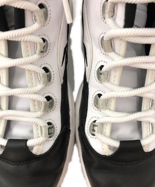 REEBOK（リーボック）REEBOK (リーボック) スニーカー/クラシック クエスチョン ミッド ホワイト×ブラック サイズ:27の古着・服飾アイテム