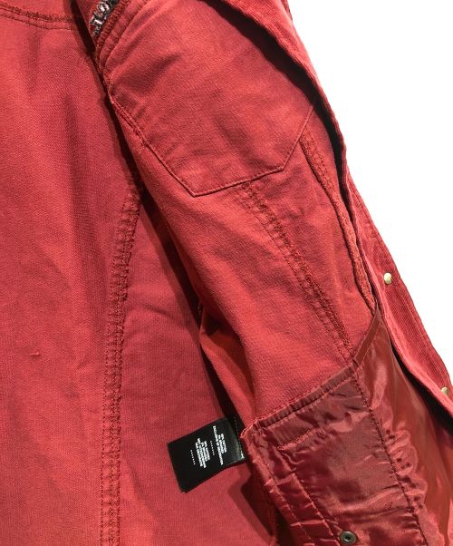 HARLEY-DAVIDSON（ハーレーダビッドソン）HARLEY-DAVIDSON (ハーレーダビッドソン) トランセンデントコーデュロイジャケット レッド サイズ:Mの古着・服飾アイテム