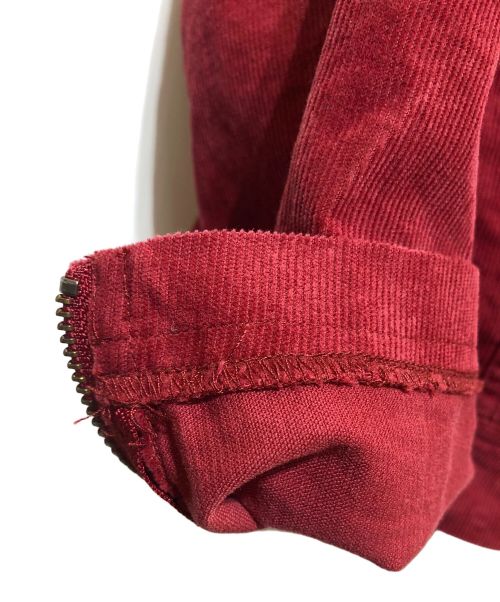 HARLEY-DAVIDSON（ハーレーダビッドソン）HARLEY-DAVIDSON (ハーレーダビッドソン) トランセンデントコーデュロイジャケット レッド サイズ:Mの古着・服飾アイテム