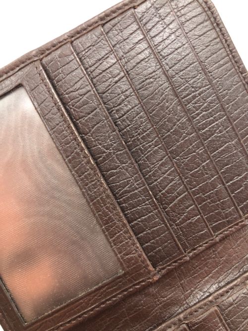 GUCCI（グッチ）GUCCI (グッチ) 3つ折り財布 ブラウンの古着・服飾アイテム