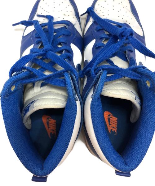 NIKE（ナイキ）NIKE (ナイキ) DUNK HI RETRO ブルー×ホワイト サイズ:28.5の古着・服飾アイテム