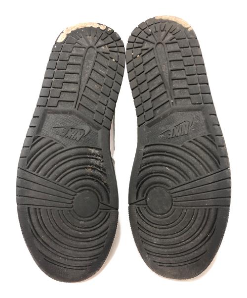 NIKE（ナイキ）NIKE (ナイキ) Air Jordan 1 Retro High グレー×ホワイト サイズ:29の古着・服飾アイテム