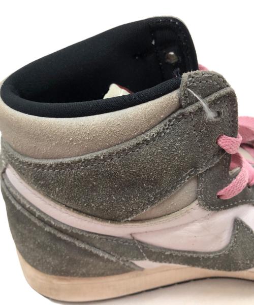 NIKE（ナイキ）NIKE (ナイキ) Air Jordan 1 Retro High グレー×ホワイト サイズ:29の古着・服飾アイテム