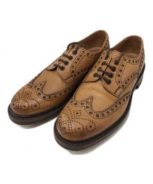 CHEANEY（チーニー）の古着「カントリーシューズウィングチップ」｜ブラウン