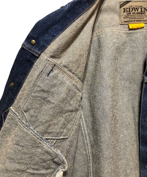 EDWIN（エドウィン）EDWIN (エドウィン) デニムジャケット インディゴ サイズ:XLの古着・服飾アイテム