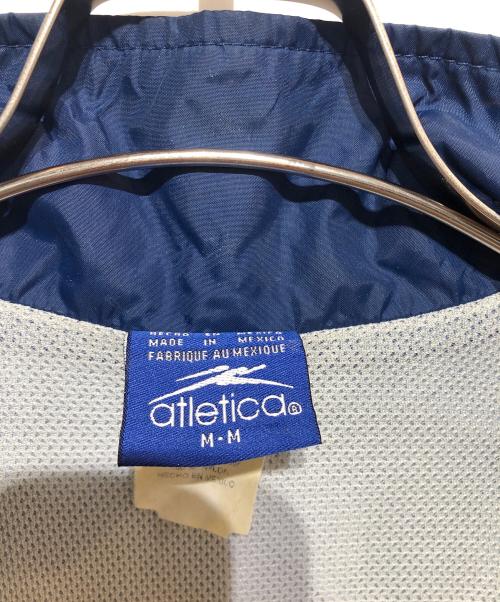 atletica（アトレティカ）atletica (アトレティカ) ナイロンジャケット ネイビー サイズ:Mの古着・服飾アイテム
