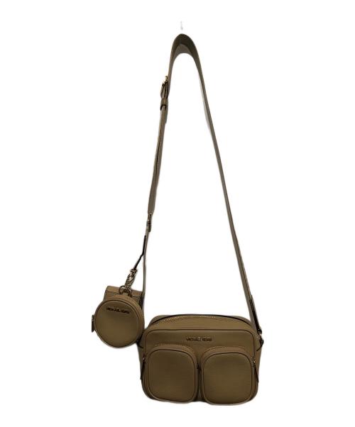 MICHAEL KORS（マイケル・コース）MICHAEL KORS (マイケルコース) ショルダーバッグ ベージュの古着・服飾アイテム