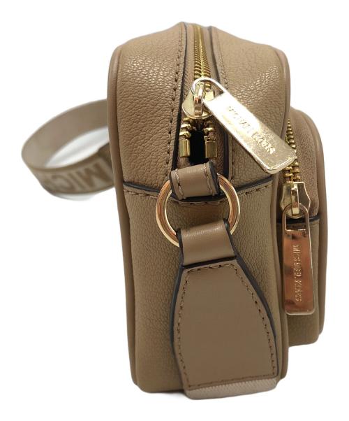 MICHAEL KORS（マイケル・コース）MICHAEL KORS (マイケルコース) ショルダーバッグ ベージュの古着・服飾アイテム